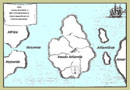 MAPA DA ATL&Acirc;NTIDA