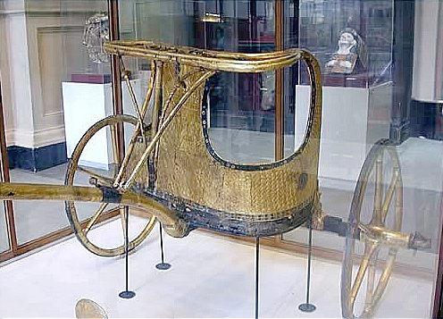 CARRUAGEM DE TUTANKHAMON