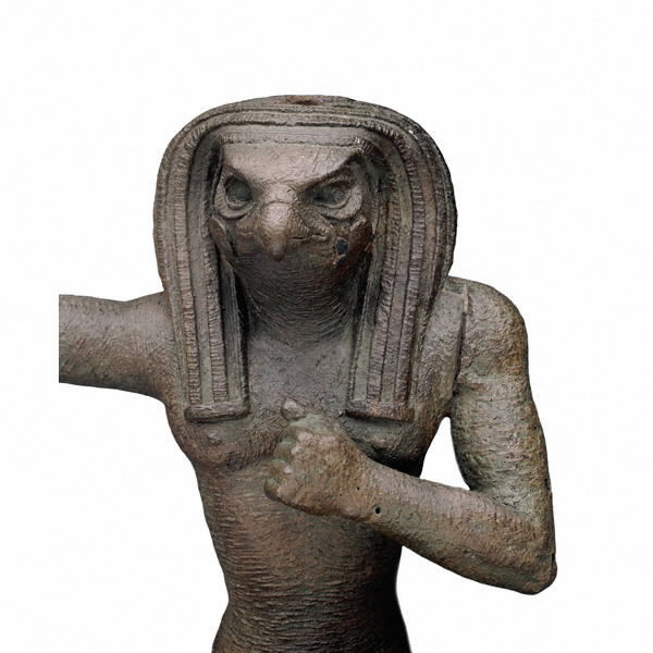 Bronze figure of Horus of Pe