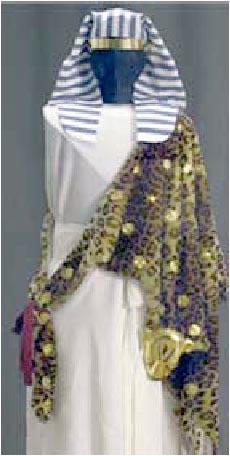 TRAJE DE TUTANKHAMON