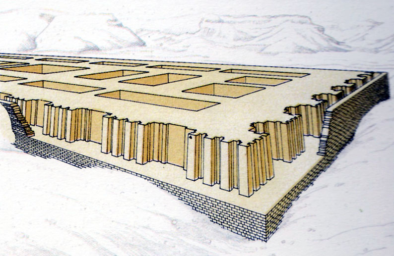 RECONSTITUIÇÃO DE MASTABA