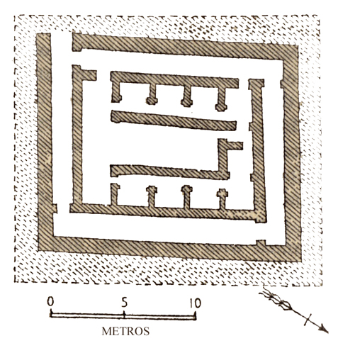 ESQUEMA DA TUMBA DE ABIDO